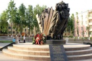 Памятник воскресенцам, погибшим в «горячих точках»