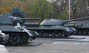 Музей военной техники под открытым небом в парке Сокольники