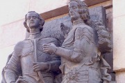 Памятник Петру I и Ф.Я. Лефорту