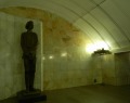 Памятник Максиму Горькому на станции «Тверская»