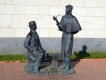 Памятник Шерлоку Холмсу и доктору Ватсону