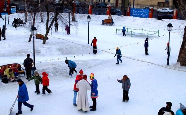Ледовый Каток на улице Фотиевой